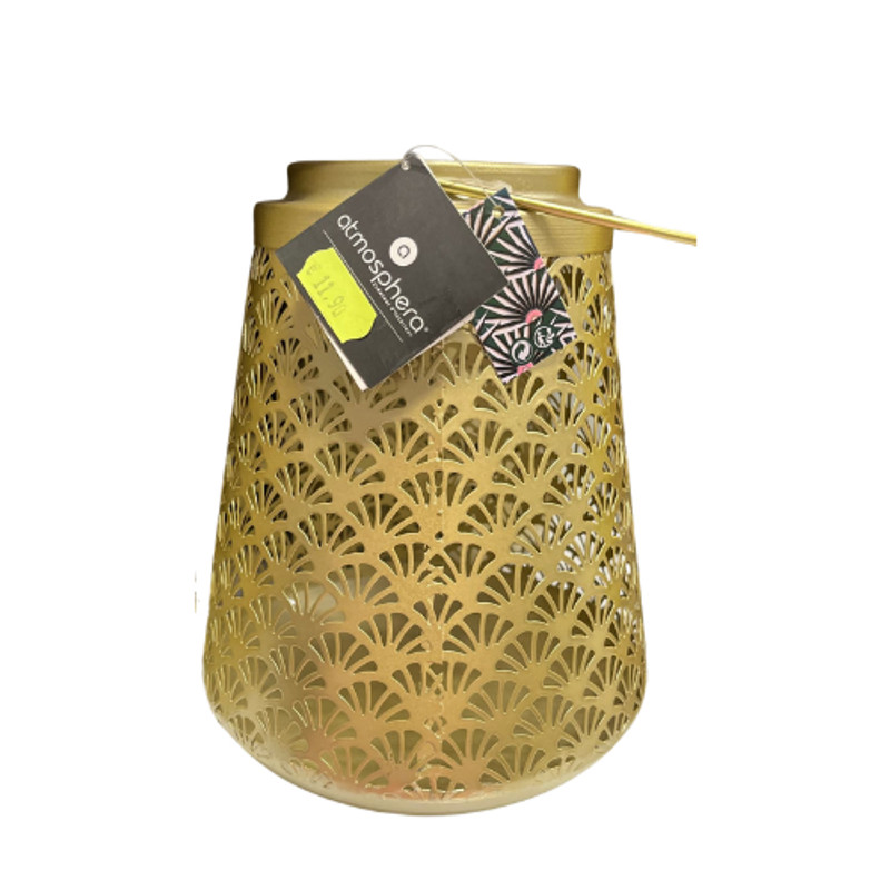 Jarrón Decorativo Dorado