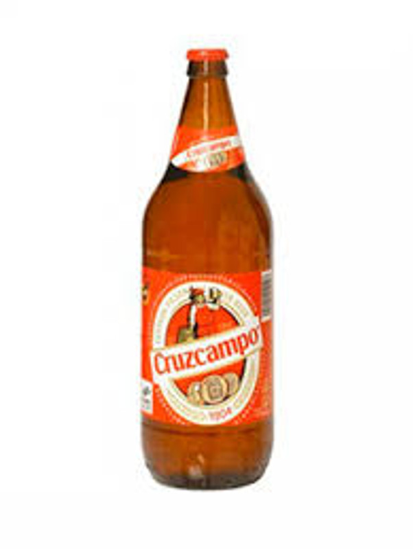 Ceveza 1 litro Cruzcampo