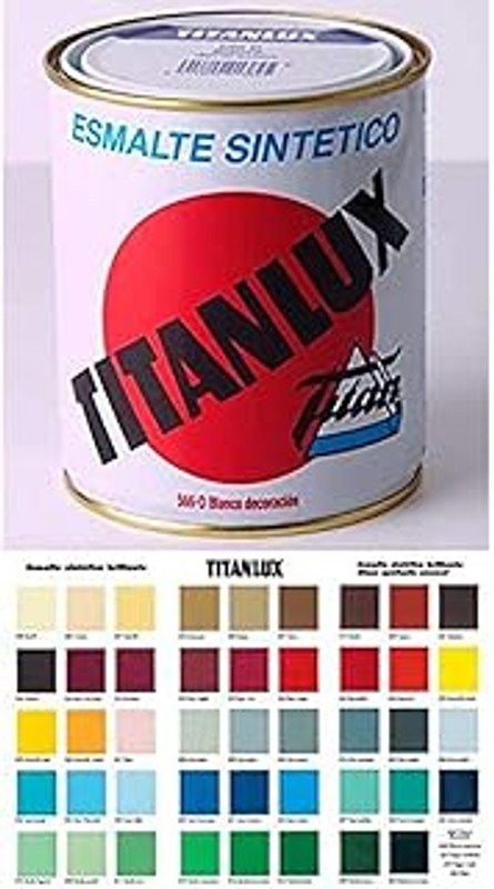 ESMALTE SINTÉTICO TITANLUX BLANCO BRILLO 750ml