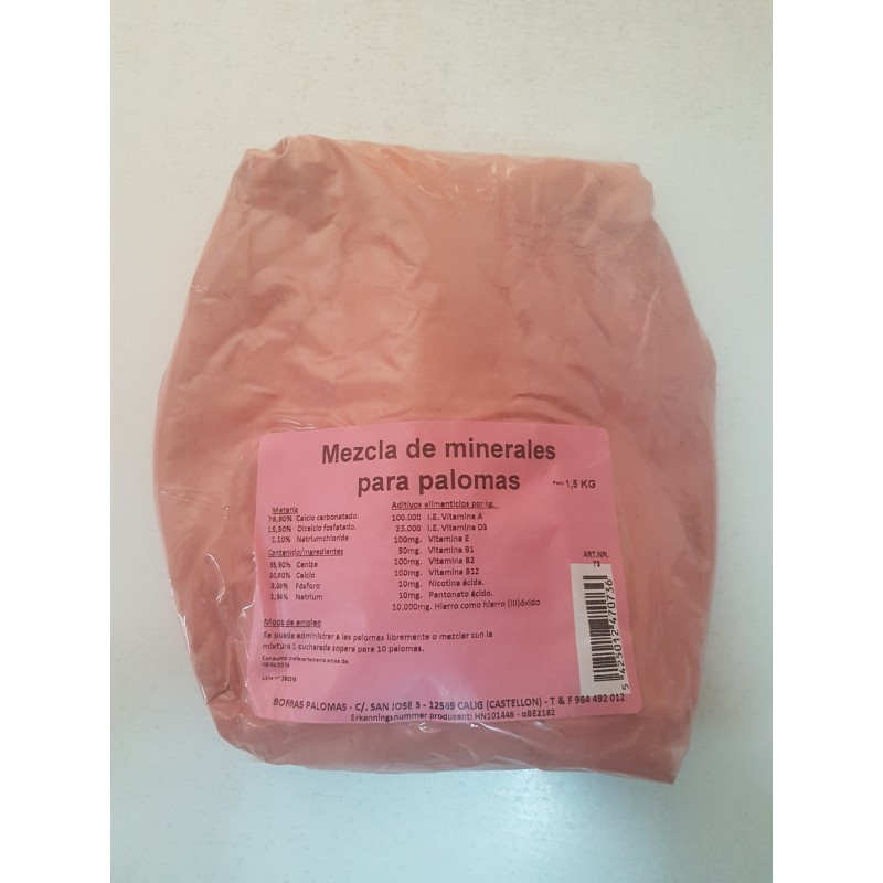 VITAMINERAL VANROBAEYS 1,5kg