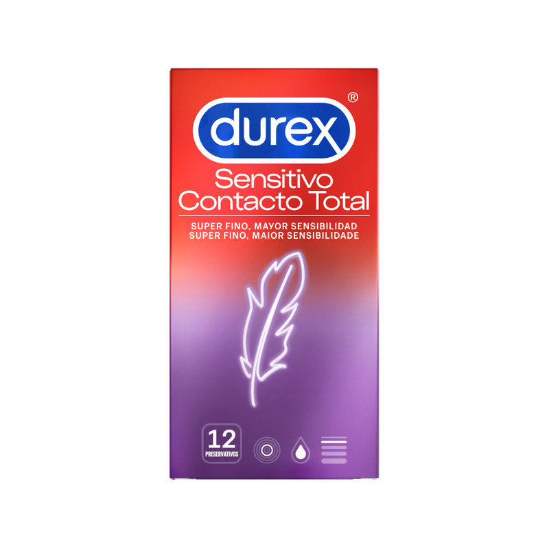DUREX SENSITIVO CONTACTO TOTAL