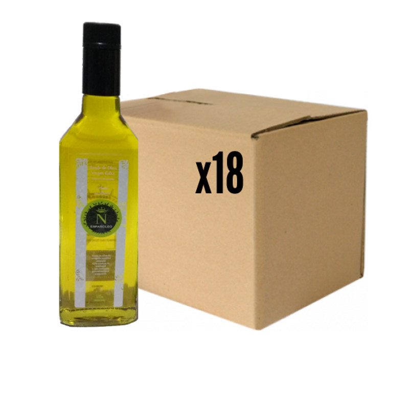 AOVE Diciembre – 18 Botellas de Cristal de 0,5L